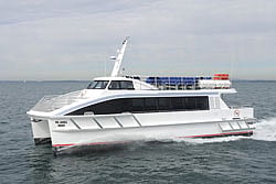 Incat Crowther launches 18-metre ferry