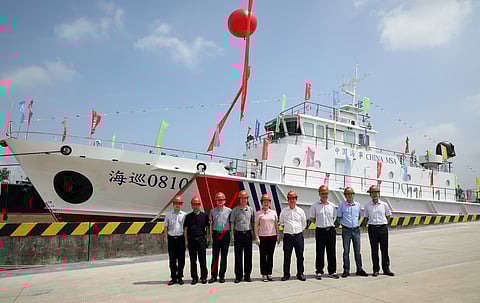 Jianglong launches first of three patrol boats for CMSA’s Fujian branch