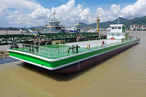Jianglong launches China’s first methanol-fueled cargo barge