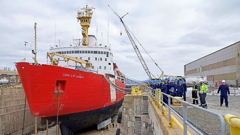 Chantier Davie to Invest in US Shipyard, Enhancing Polar Icebreaker