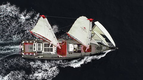 FRANÇOISE CHAMPEAUX Beryl's Sailing ShipLe Français (tall ship