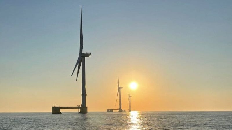 Tokyo Gas Invests in World's First Semi-Submersible Floating Wind