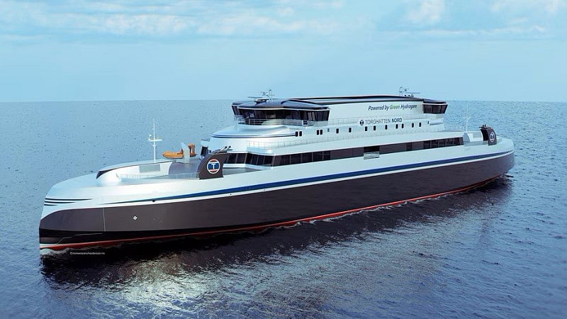 Torghatten Nord's hydrogen ferries delayed even further into 2027