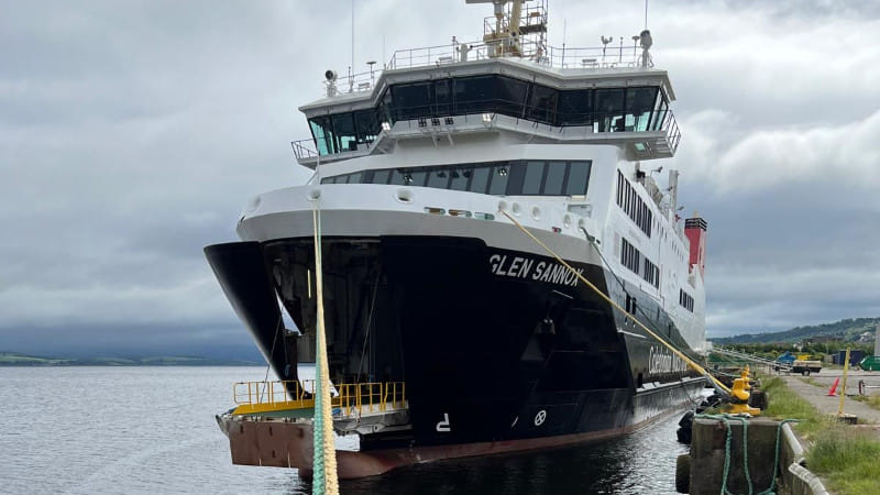 CalMac Welcomes Glen Sannox: Newest Dual-Fuel Ferry Joins Fleet