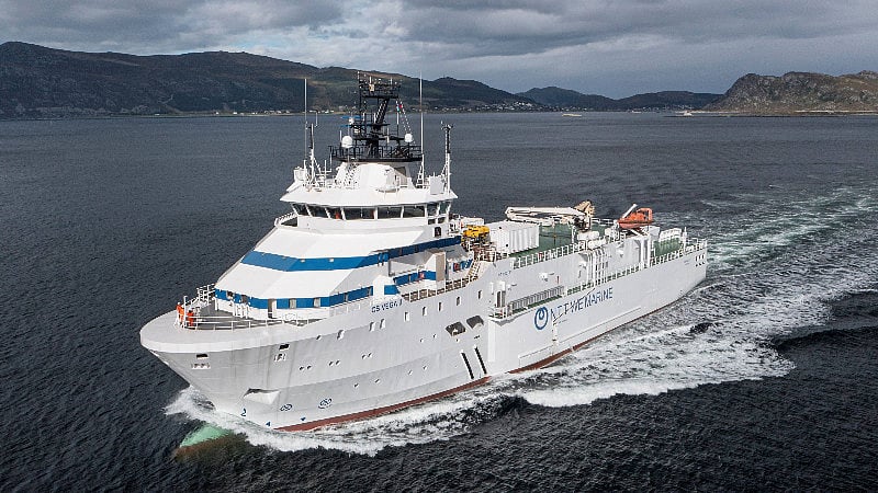 Green Yard Kleven Converts Offshore Vessel to Cable-Laying Ship