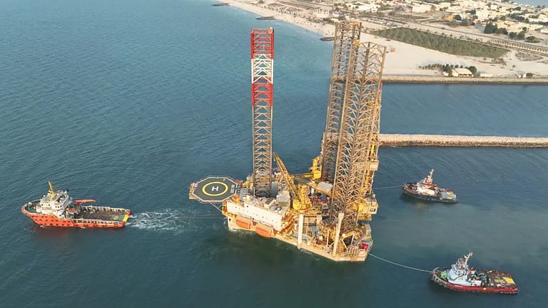 Aro Rigs ARO Drilling Expands Fleet with New Jackup Rig Kingdom 2 for Arabian ...