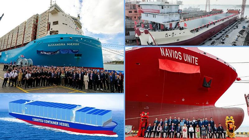 Container Vessel News Roundup: Key Deliveries and Orders from Asia