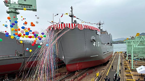海上自衛隊 JAPAN MARITIME SELF-DEFENSE FORCE Japanese defence ministry activates new maritime transport unit