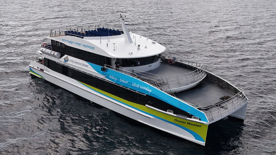 Australia's Rottnest Fast Ferries takes delivery of 400-passenger catamaran
