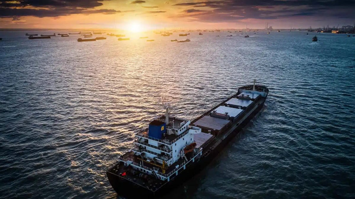 Baltic index hits two-month high driven by increased large vessel rates