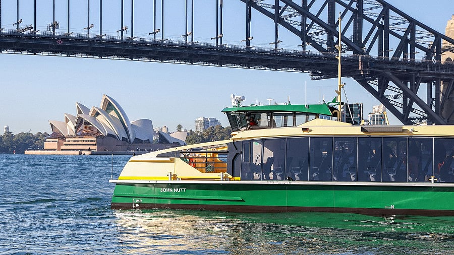 Four injured after ferry crashes into wharf pylon in Sydney, Australia
