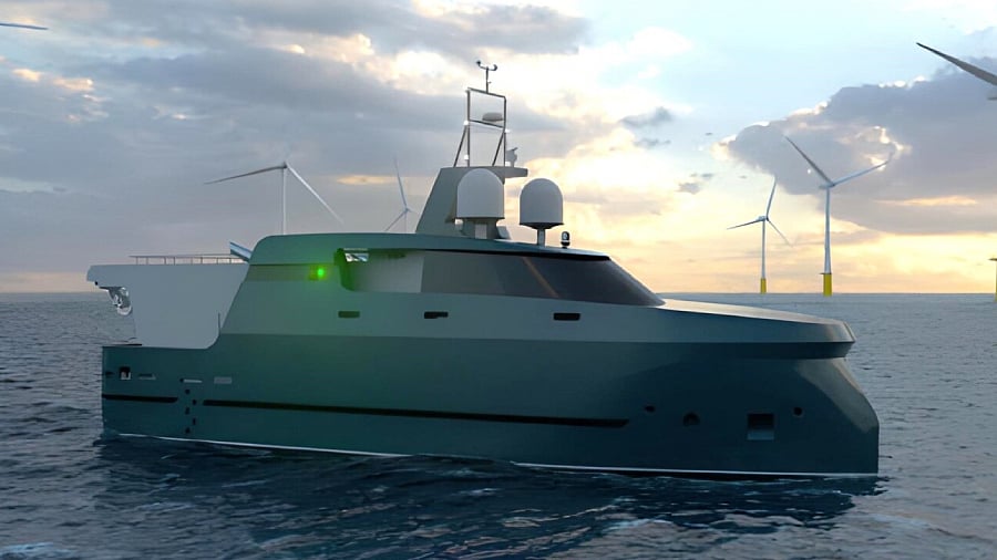 その他 GLOBAL SOVEREIGN OPEN Spanish yard floats out USV for DeepOcean-led joint venture