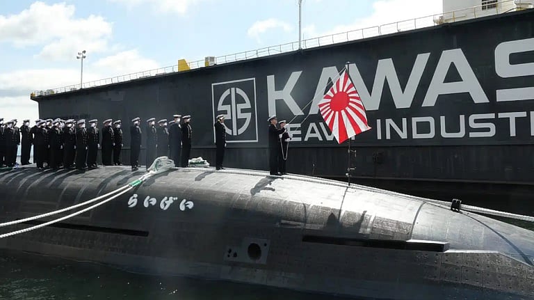 Japan's sixth Taigei-class submarine floated out