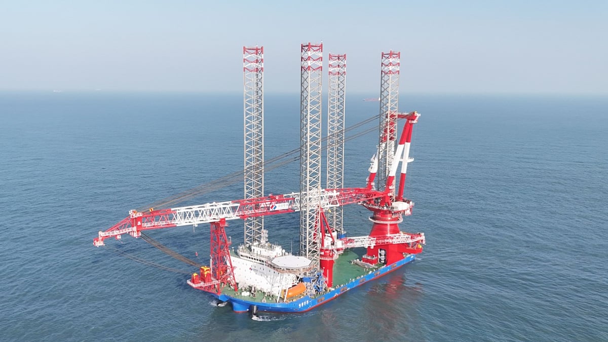 Dianjian Zhiyuan – New jackup with significant lifting capacities