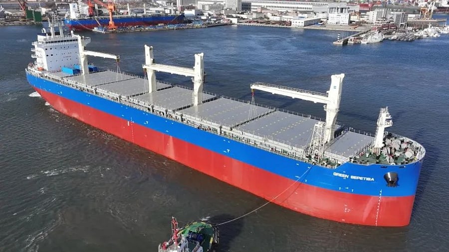 BOCOM Financial Leasing takes delivery of new pulp carrier