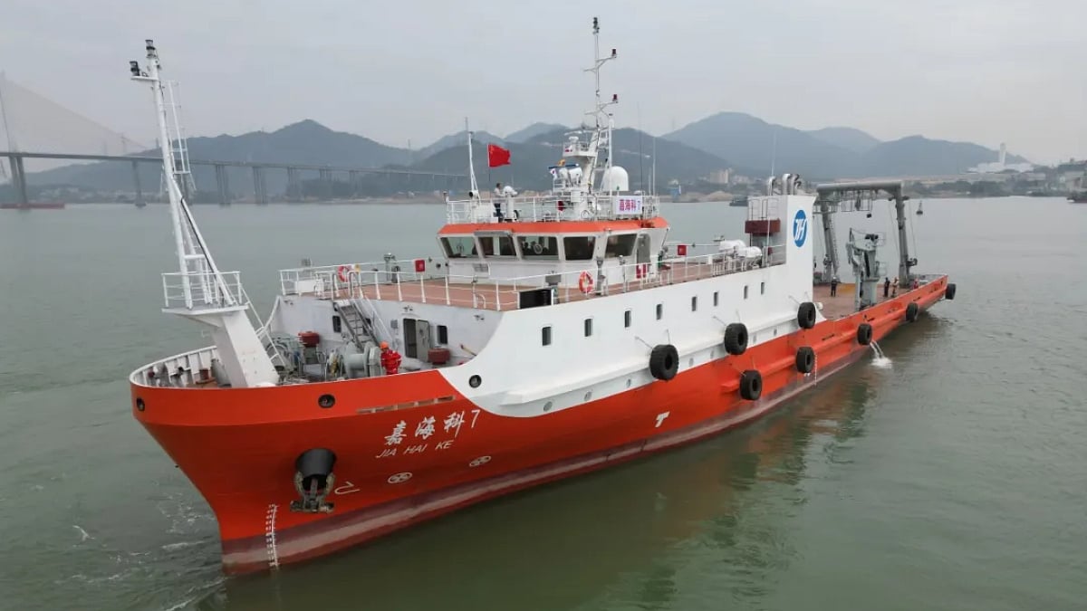 Jiahaike 7 – DP2-capable research ship for Chinese offshore waters