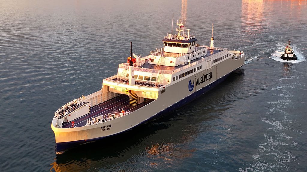 Nerthus - Danish operator's new cross-strait ferry boasts hybrid ... - Hybrid Propulsion For Ferries