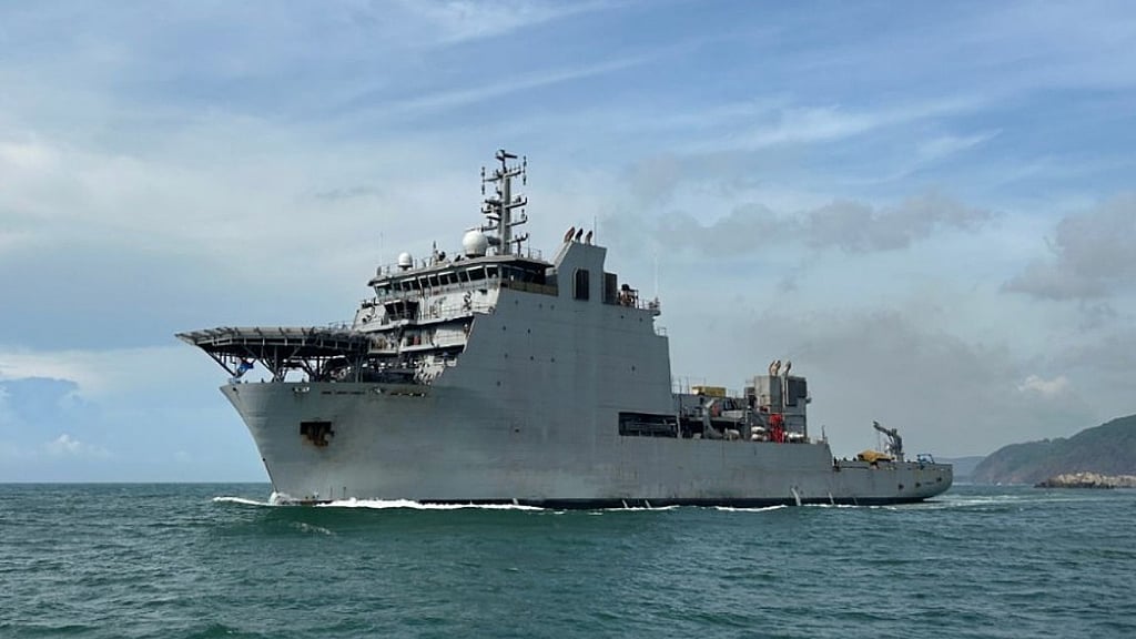 INS Nistar – Dive support ship designed for submarine rescue missions