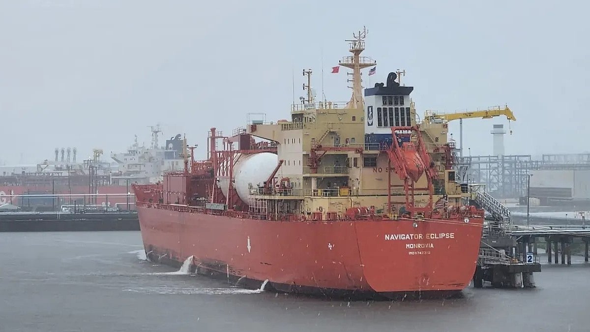 First LPG tanker docks at Enterprise Products Neches River terminal in ...