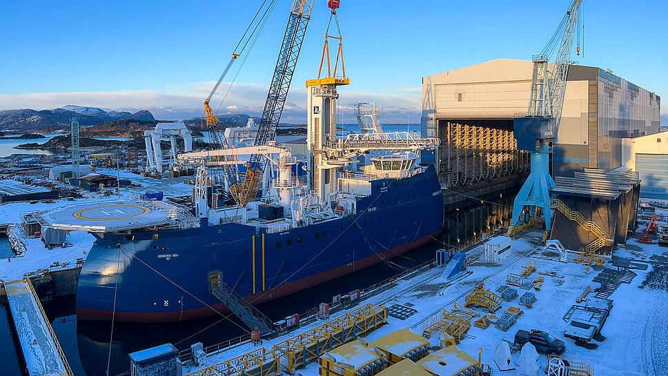 Norwegian yard launches new CSOV ordered by JP Morgan Asset Management