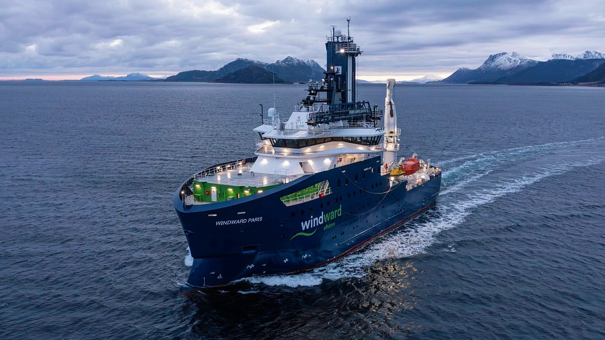 Windward Offshore christens second hybrid CSOV in series