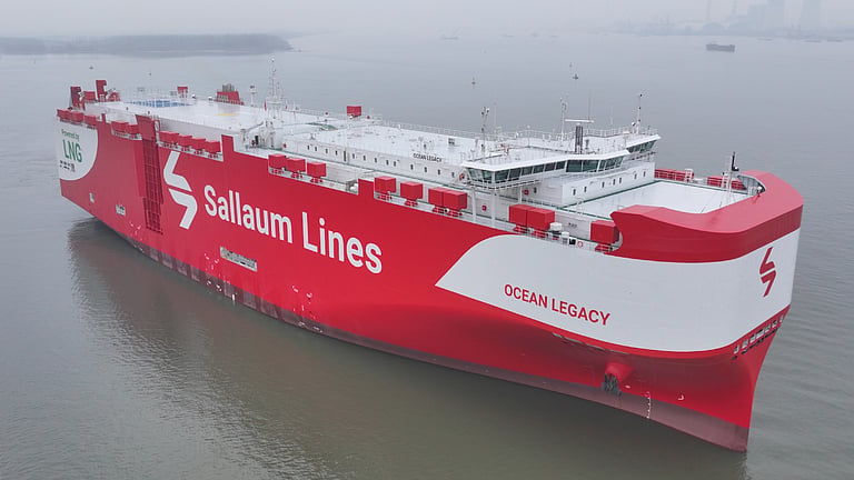 Sallaum Lines takes delivery of third dual-fuel car carrier in series