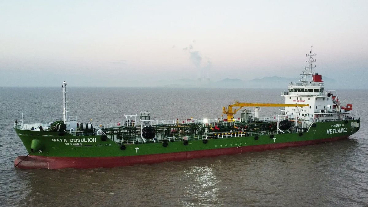 Maya Cosulich – Fratelli Cosulich's new methanol-fuelled bunker ship