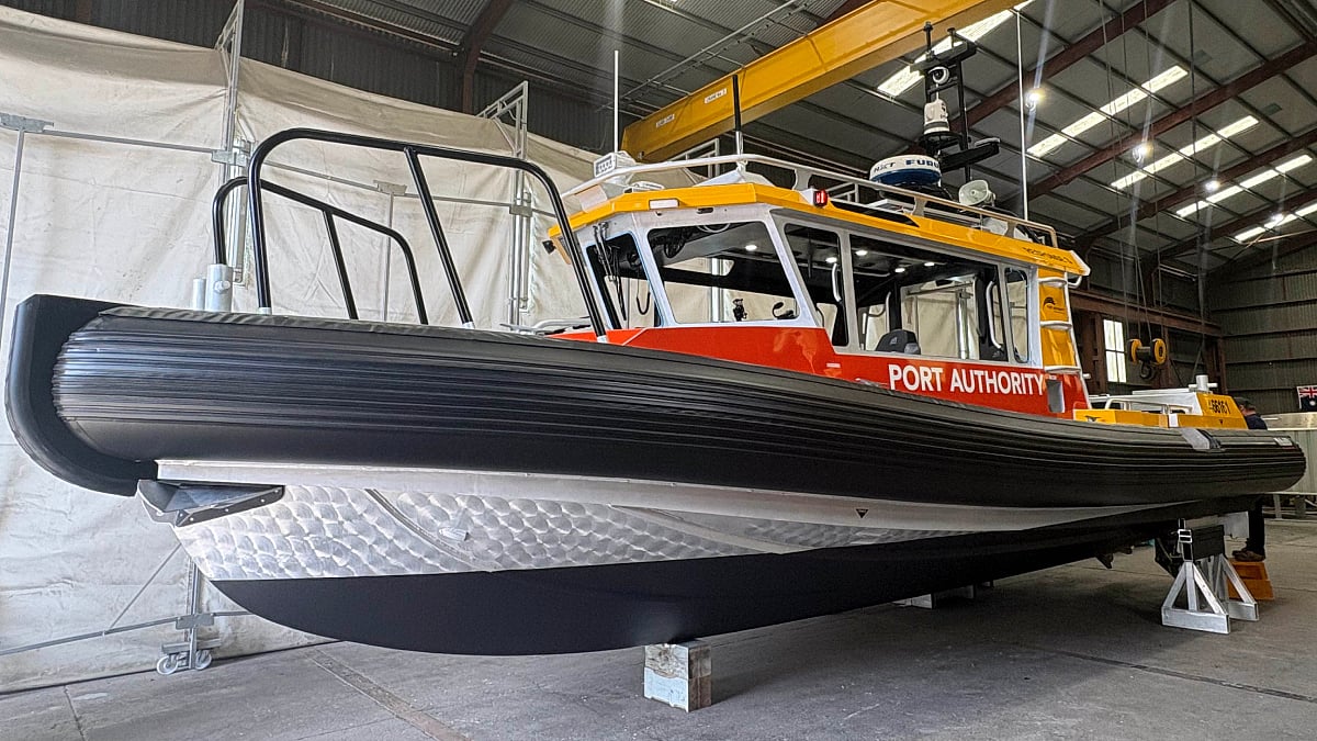 Australian port operator unveils new response RIB