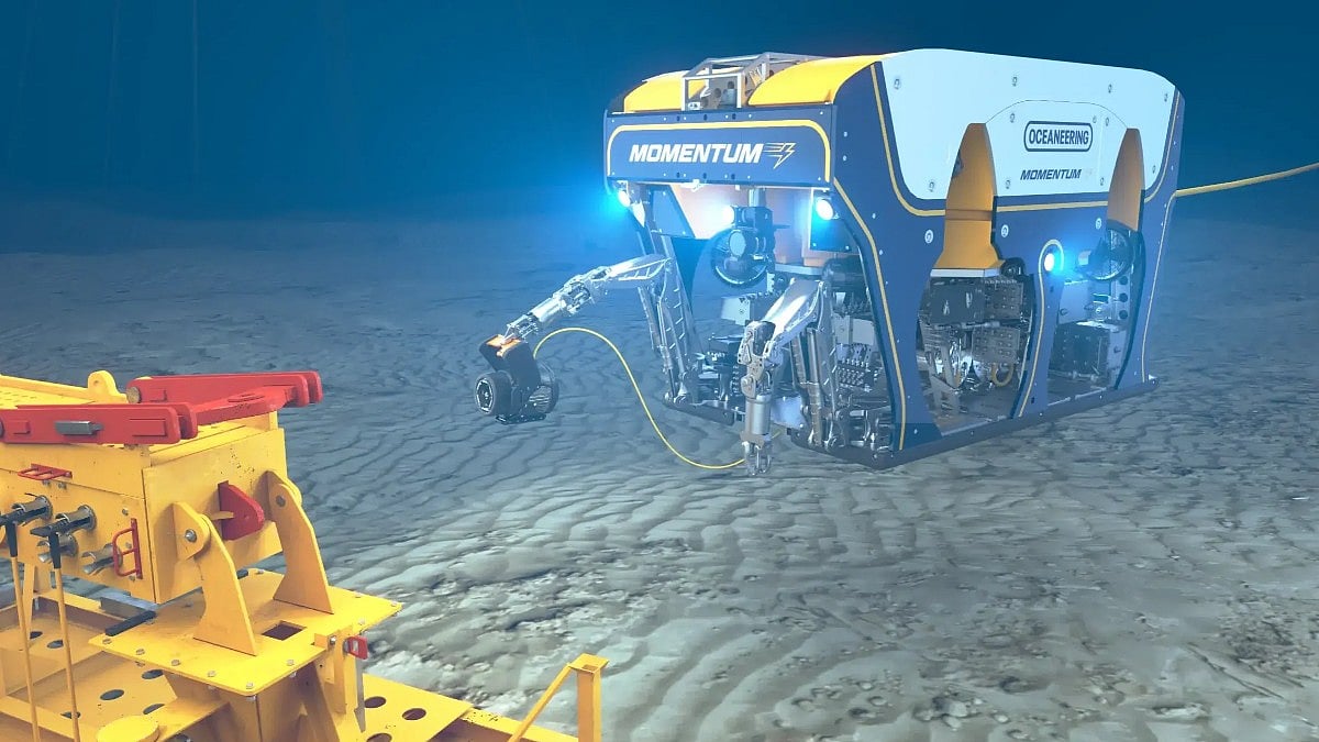 Oceaneering launches electric work class ROV