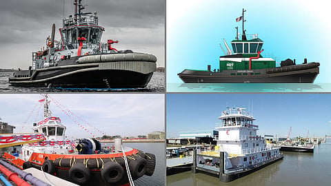 Canadian naval support tug, all-electric newbuild for Singapore