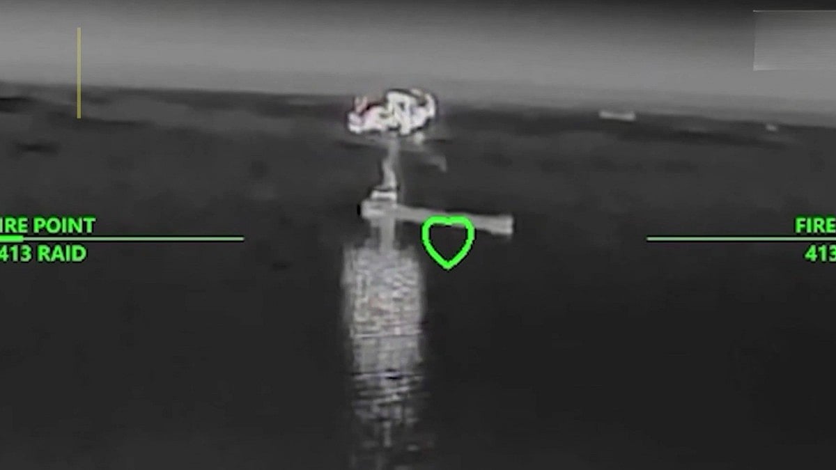 Aftermath of Ukrainian drone attack on Russian "shadow fleet" tanker in the Sea of Azov