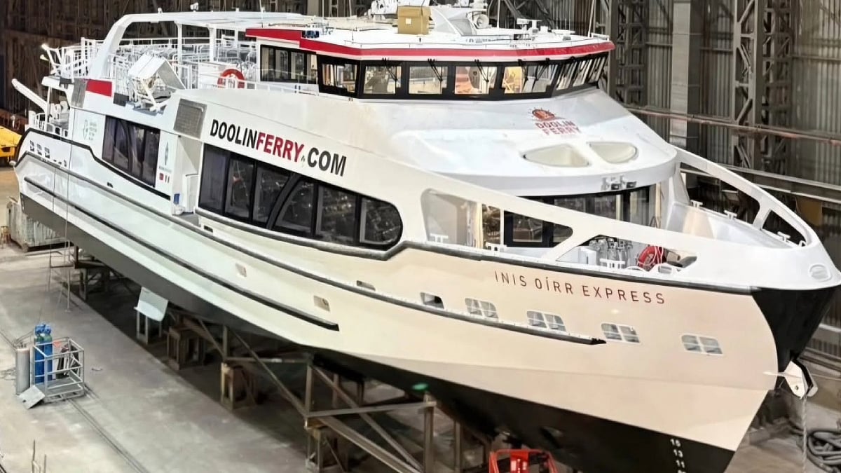 Delivery of Fjord1's newest ferry postponed beyond 2026