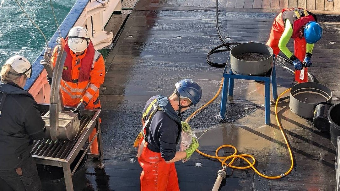 Germany commissions munitions recovery platform in the North Sea