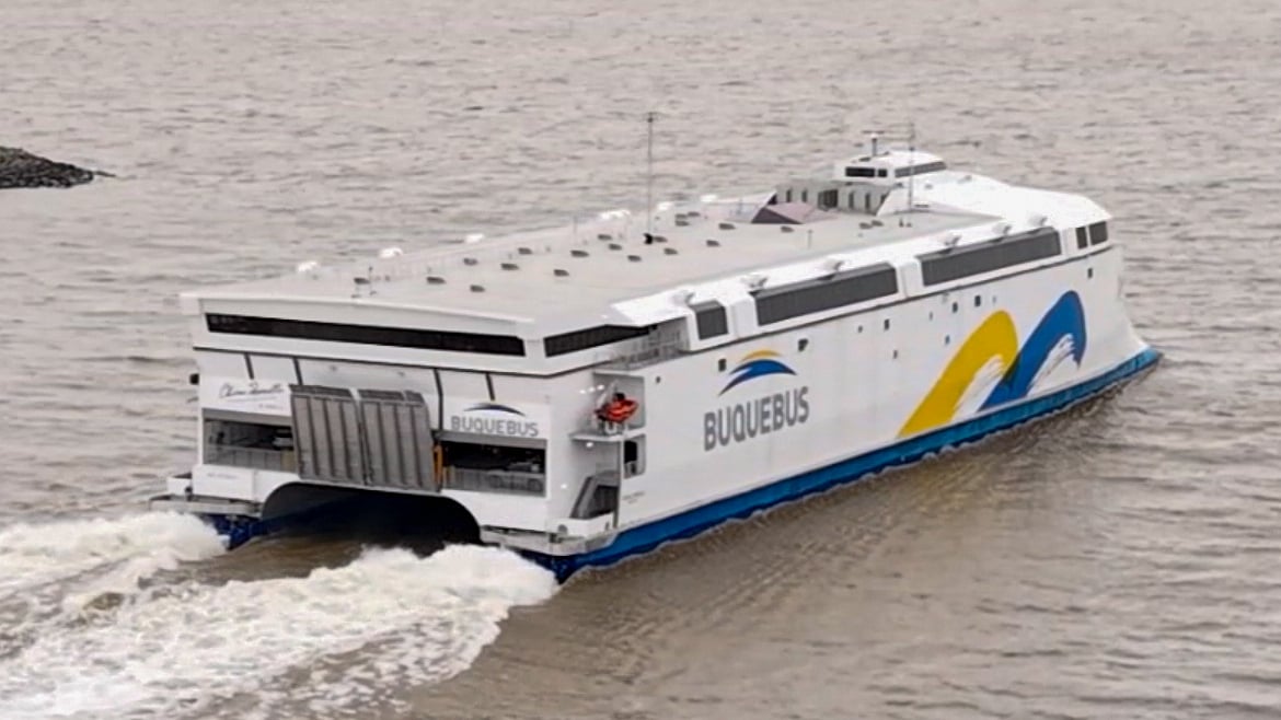 World's largest fully electric ferry enters service in Latin America