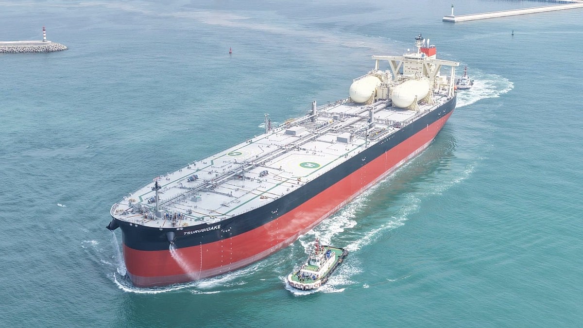 Sino-Japanese shipbuilder delivers fourth LNG-fuelled VLCC to Sequoia