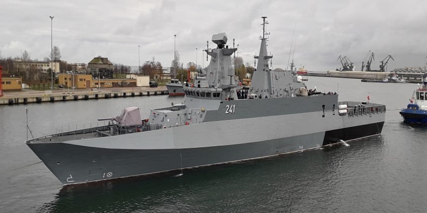 Polish Navy commissions Project 621 patrol vessel