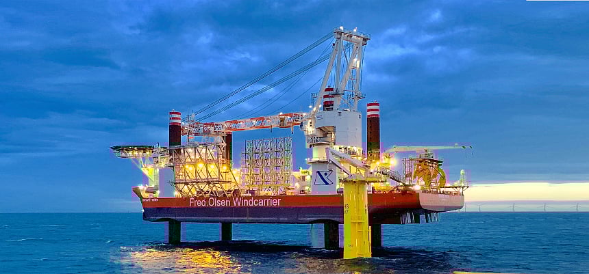 Fred Olsen Windcarrier awarded T&I contract by CSBC-DEME