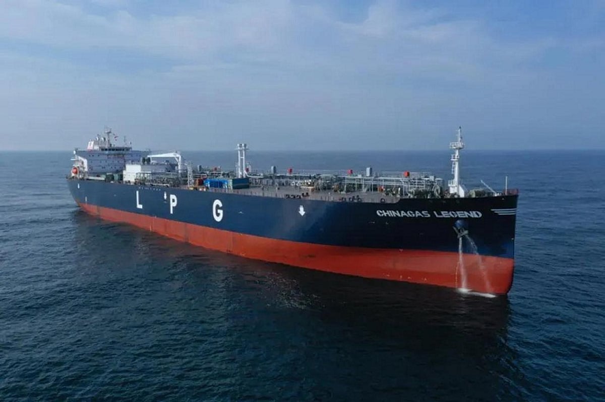 Vlgc Ga China Gas’ newest VLGC completes sea trials