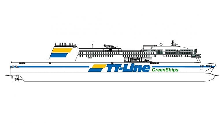 Keel laid for TT-Line’s first LNG-powered ferry