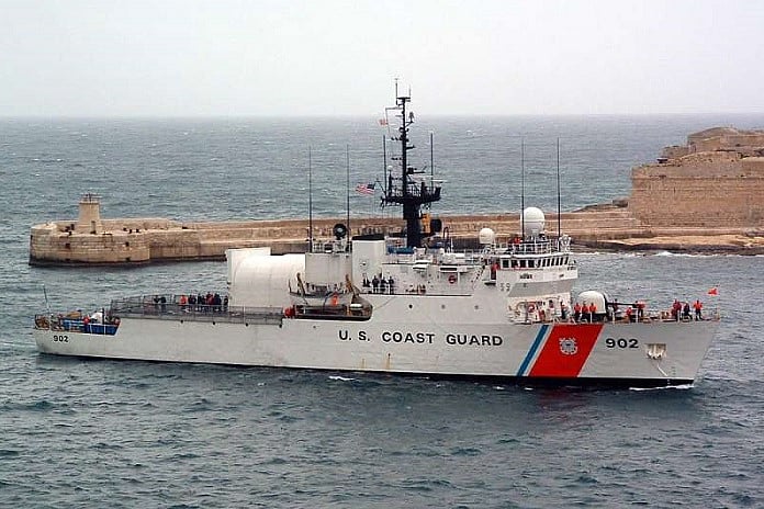 US Coast Guard cutter Tampa returns home following 55-day counter-drug ...