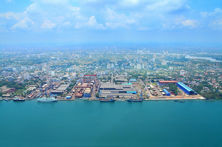 Cochin Shipyard launches floating outpost vessels for Indian border guard