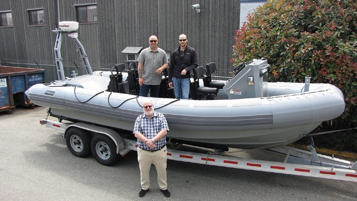 Canadian Armed Forces awards boat support contract to BC RHIB builder