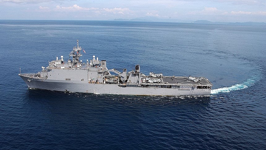 US Navy decommissions dock landing ship Fort McHenry