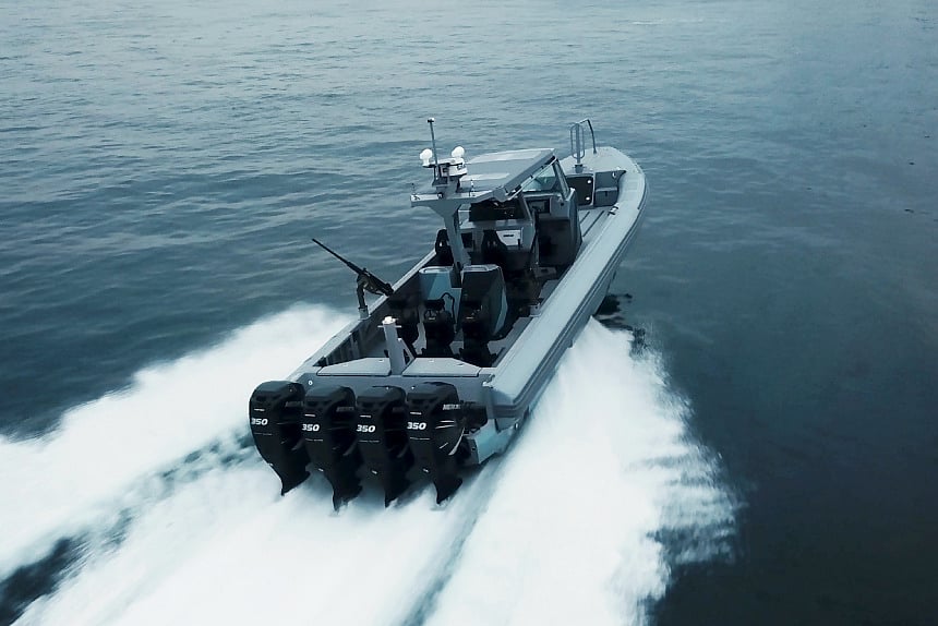 New interceptor RIB delivered to Italian financial police