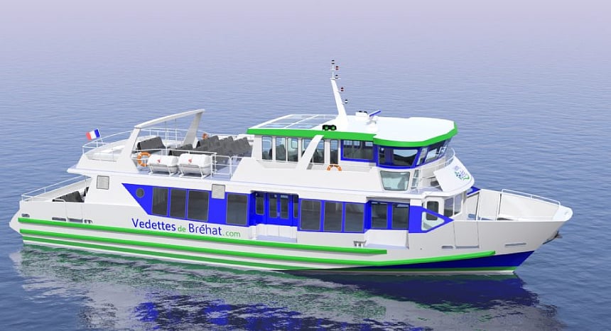 Brittany operator orders two inter-island ferries from local builder
