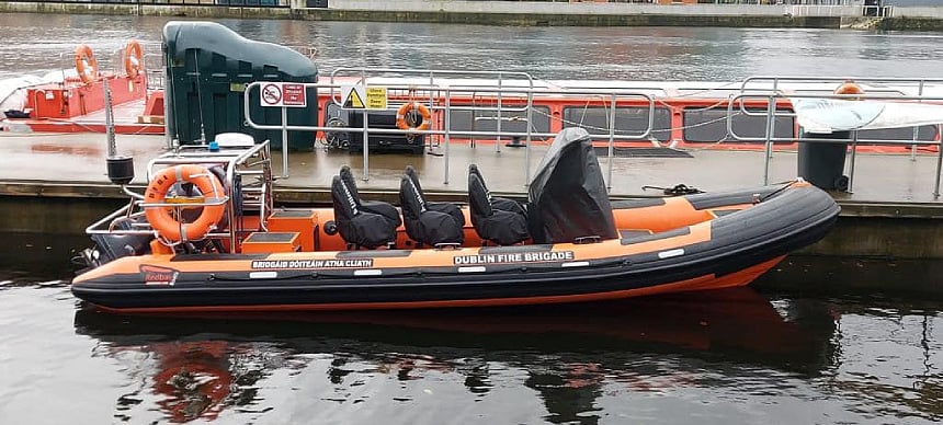 Rescue RIB delivered to Dublin Fire Brigade
