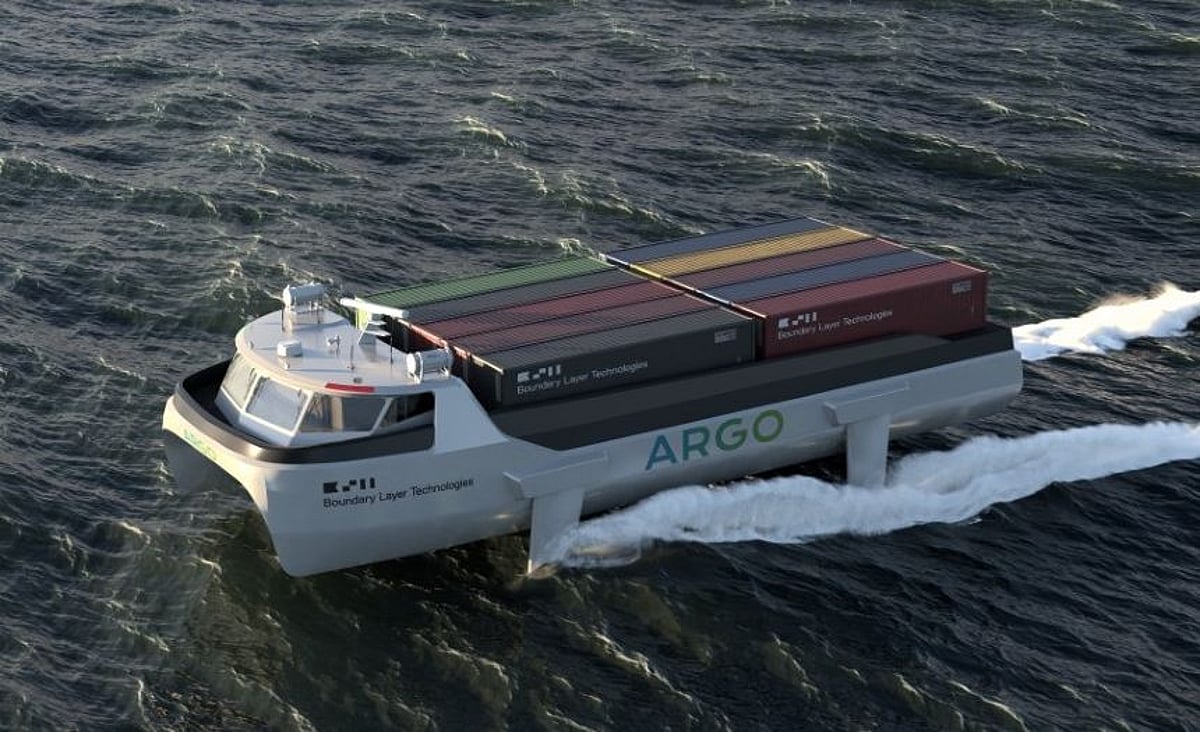 California startup to introduce hydrofoil-equipped boxships for intra ...