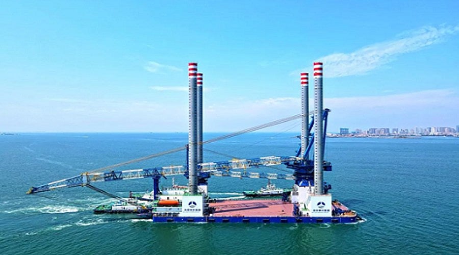 VESSEL REVIEW | Huaxia Jinzu Shenda 01 – Wind installation