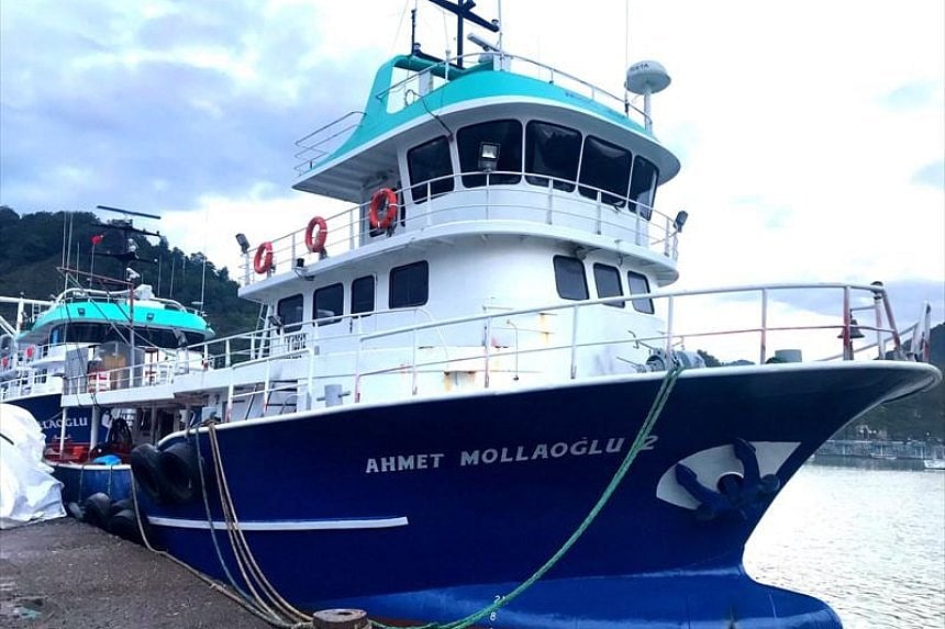 Turkish sailors claim fishing vessel damaged by mine detonation in ...