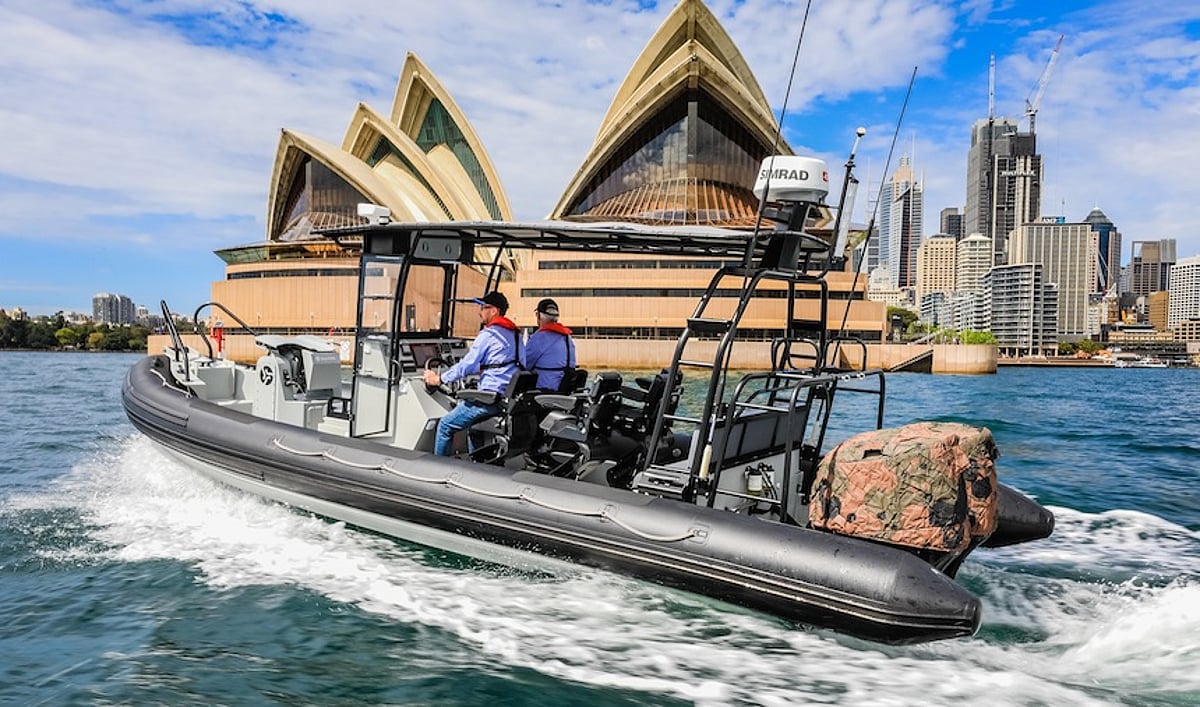 VESSEL REVIEW | Australian HDPE patrol RHIB demonstrator model hits the ...